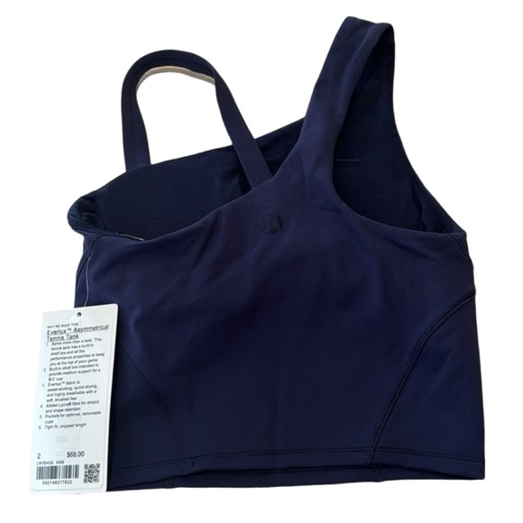 NWT Lululemon Everflux Asymmetrical Tennis Tank - Picture 4 of 6